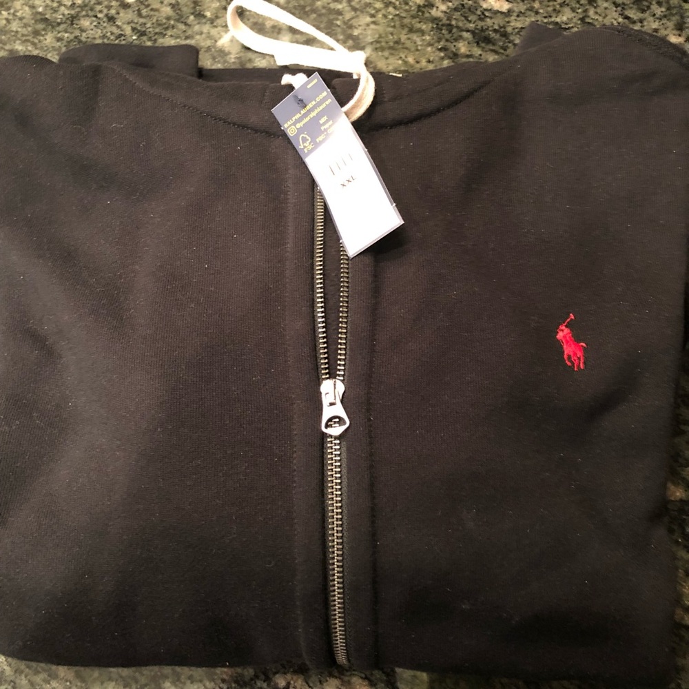 Ralph Lauren Polo men’s zippered hoodie